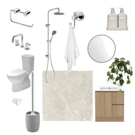 Bathroom Interior Design Mood Board by scarlettatkins on Style Sourcebook