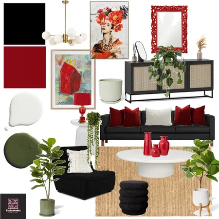 dark style mood bored Interior Design Mood Board by Kiara on Style Sourcebook