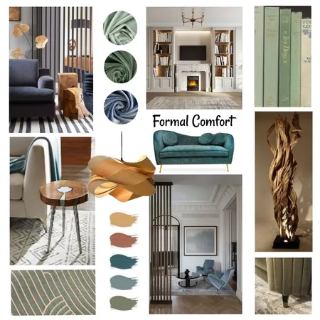 Formal Comfort Interior Design Mood Board by Deborah Lovell Interiors on Style Sourcebook