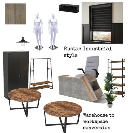 warehouse Interior Design Mood Board by WaterFruit on Style Sourcebook