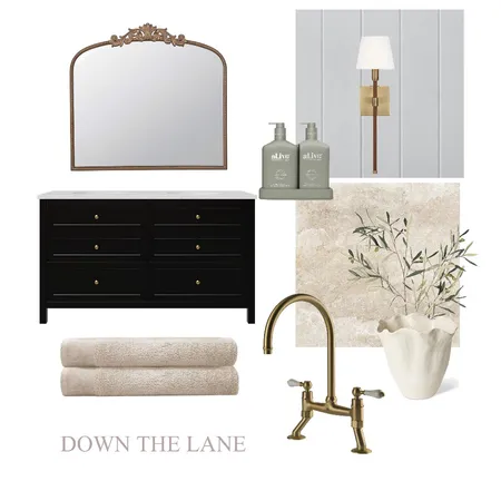 Classic Farmhouse Bathroom Interior Design Mood Board by DOWN THE LANE by Tina Harris on Style Sourcebook