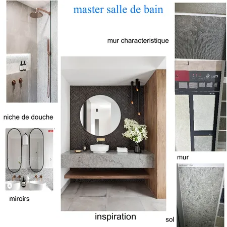 Master bathroom Interior Design Mood Board by Megan.webb@me.com on Style Sourcebook