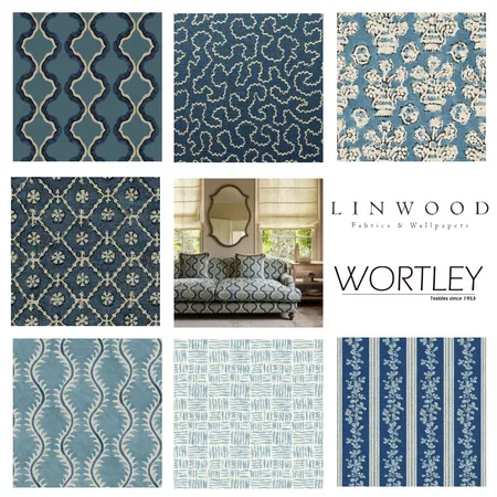 Linwood Navy Interior Design Mood Board by Wortley Group on Style Sourcebook