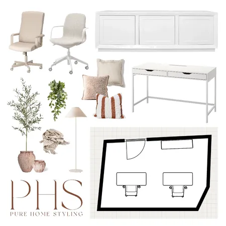 Office Plan Interior Design Mood Board by BecCarman on Style Sourcebook