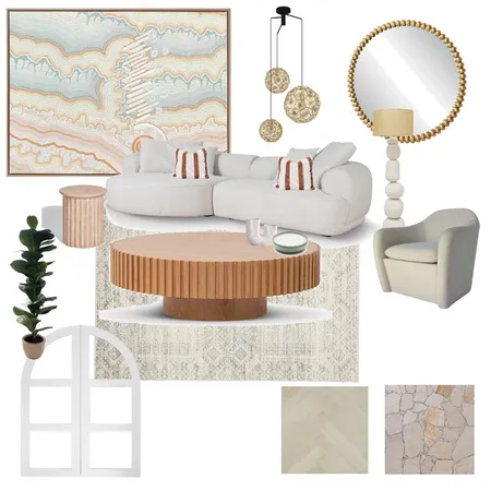 MEDITERANIAN LIVING ROOM Interior Design Mood Board by isobelleclark@icloud.com on Style Sourcebook