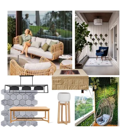 terrace Interior Design Mood Board by KASHISH23 on Style Sourcebook