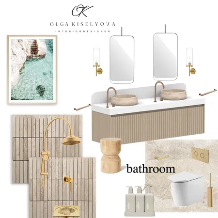 bathroom Interior Design Mood Board by Olga Kiselyova on Style Sourcebook