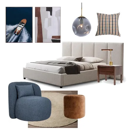 Bedroom Furniture Layout Goals - Surry Hills Interior Design Mood Board by Evoke Interior Decorating on Style Sourcebook