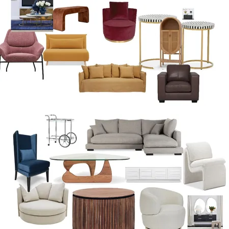 Living room cool Interior Design Mood Board by Carly Smart on Style Sourcebook