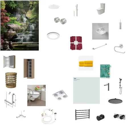 Bathroom Interior Design Mood Board by Paless Homes on Style Sourcebook