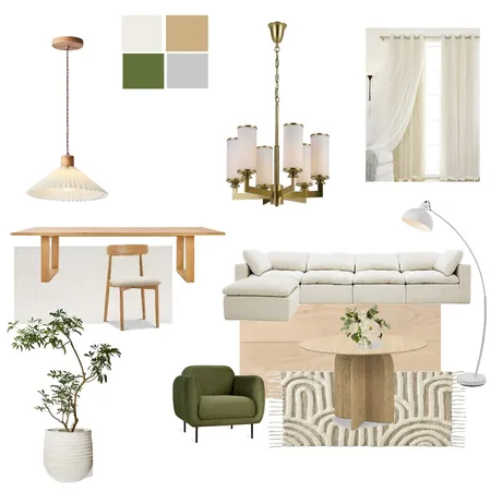 Tuesday final living and dining room1 Interior Design Mood Board by vreddy on Style Sourcebook