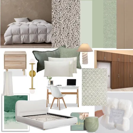 Sophieeeessss bedroom Interior Design Mood Board by Ava Sutherland on Style Sourcebook