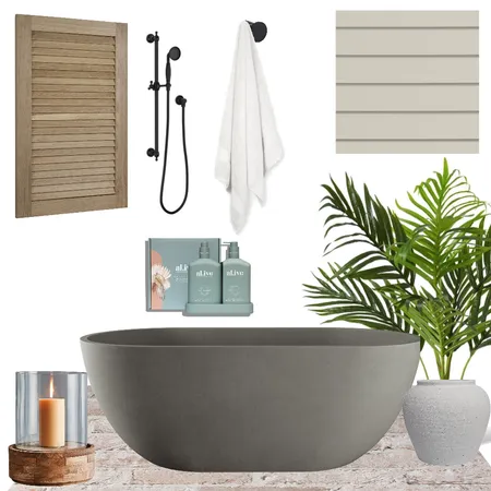 Outdoor bathroom Interior Design Mood Board by Room Studio on Style Sourcebook