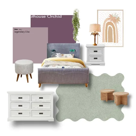 Girls bedroom Interior Design Mood Board by nathaliefayeinteriors on Style Sourcebook