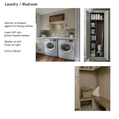 Cabin - Laundry Room / Mudroom Interior Design Mood Board by SheriBauer on Style Sourcebook