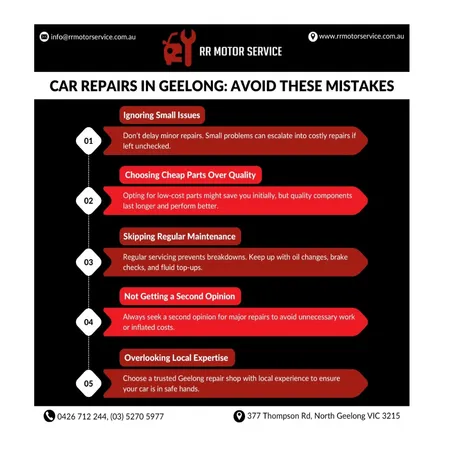 Car Repairs in Geelong: Mistakes to Avoid Interior Design Mood Board by RRMotorService on Style Sourcebook