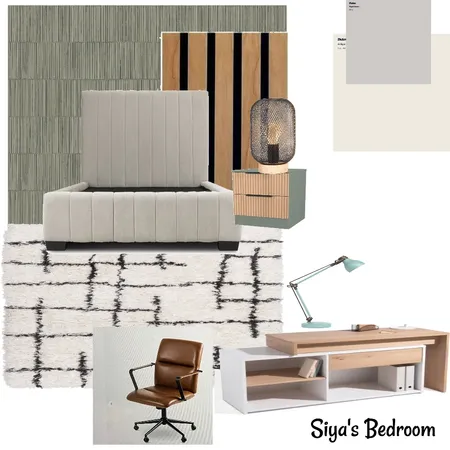 Siya's Bedroom Interior Design Mood Board by Motsei on Style Sourcebook