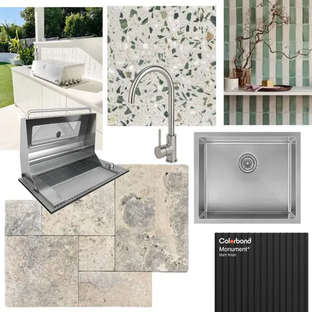 Outdoor kitchen Interior Design Mood Board by ridleysarah@gmail.com on Style Sourcebook