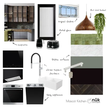 Art Deco Kitchen Renovation Interior Design Mood Board by bashton on Style Sourcebook