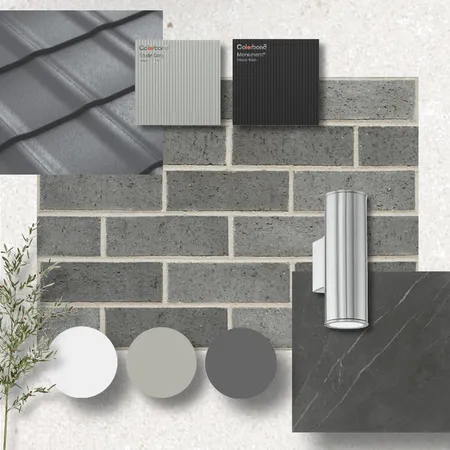 Clovelly - External Scheme SELECTED Interior Design Mood Board by LozDomaine on Style Sourcebook