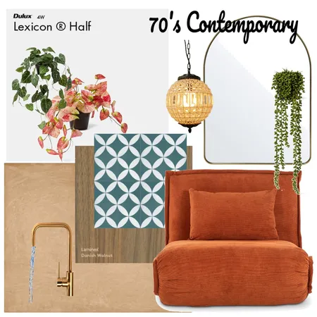 70s contemporary Interior Design Mood Board by Melissa Kaye on Style Sourcebook