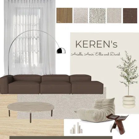 keren's livingroom Interior Design Mood Board by hadar kachlon leshem on Style Sourcebook