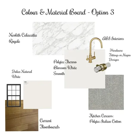 Material & Colour Moodboard Option3 Interior Design Mood Board by Space Style Melbourne on Style Sourcebook