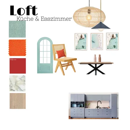 Loft Küche & Esszimmer Interior Design Mood Board by Karuna on Style Sourcebook