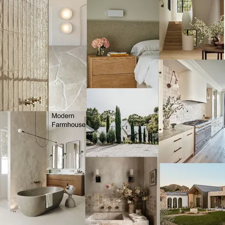 Modern Farmhouse Interior Design Mood Board by Lauren on Style Sourcebook