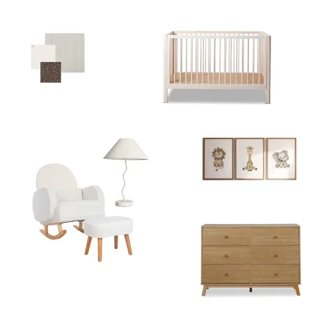 Nursery Interior Design Mood Board by georgiadelaney96@gmail.com on Style Sourcebook