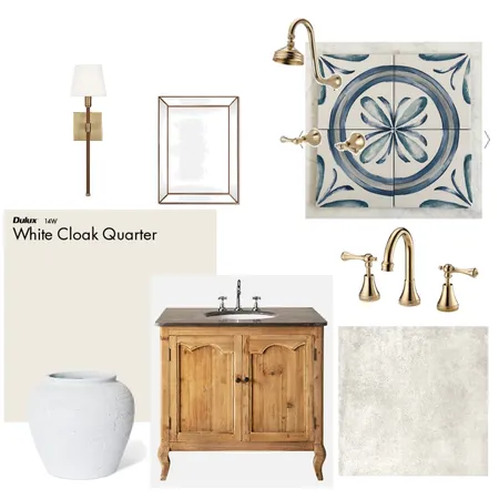 Downstairs bathroom Interior Design Mood Board by angeliquepedersen1@gmail.com on Style Sourcebook