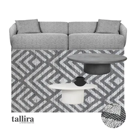 NEST GREY Interior Design Mood Board by Tallira | The Rug Collection on Style Sourcebook