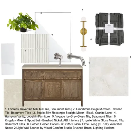 Main bathroom Interior Design Mood Board by Chelseko on Style Sourcebook