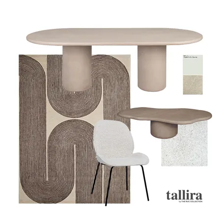 SERENE SPLENDOR Interior Design Mood Board by Tallira | The Rug Collection on Style Sourcebook