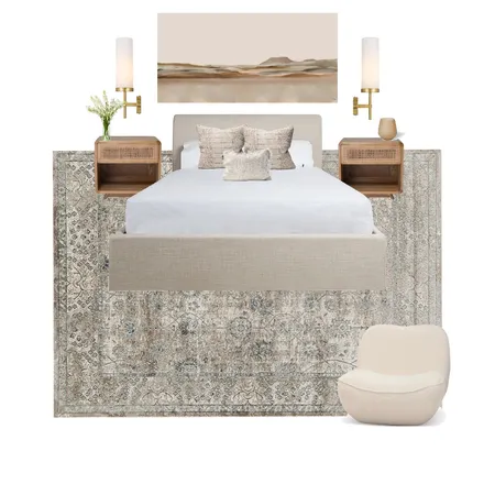 nuetral bedroom Interior Design Mood Board by rubytafoya on Style Sourcebook