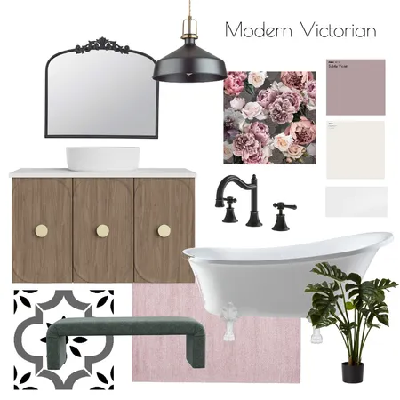 Modern Victorian Bathroom Interior Design Mood Board by ChesaMarieDesigns on Style Sourcebook