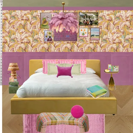 Old Hollywood Bedroom Wall Interior Design Mood Board by dl2407 on Style Sourcebook