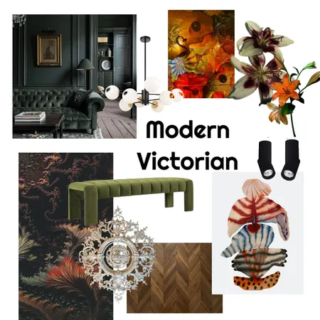 Victorian Modern Interior Design Mood Board by cs18226@student.apc.edu.au on Style Sourcebook