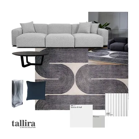 SHARP & SIMPLE Interior Design Mood Board by Tallira | The Rug Collection on Style Sourcebook