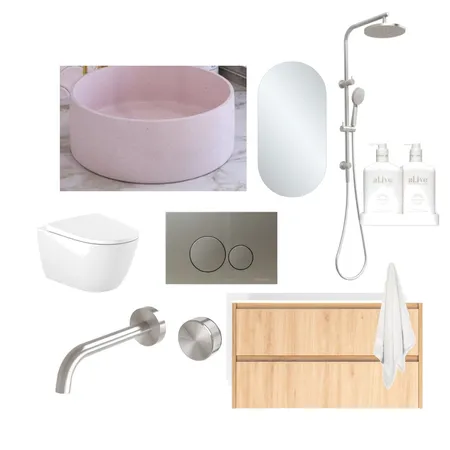 Appleford Main Bathroom Interior Design Mood Board by Kylie Cahill on Style Sourcebook