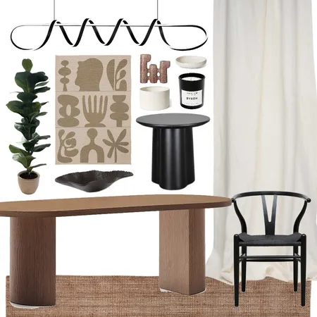 Timeless Modern Dining Room Interior Design Mood Board by Lighting Illusions on Style Sourcebook