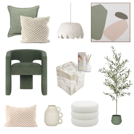 sage & pink Interior Design Mood Board by Alyssa Loy on Style Sourcebook