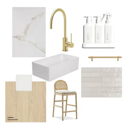 Thompson Kitchen Interior Design Mood Board by Kylie Cahill on Style Sourcebook