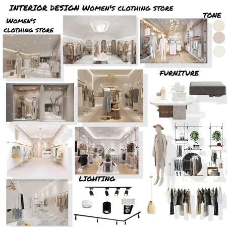 تعديل محل ملابس حريمي11 Interior Design Mood Board by SHIMAA AA on Style Sourcebook