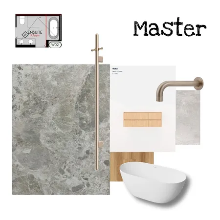 Master Bathroom Interior Design Mood Board by Nferns24 on Style Sourcebook