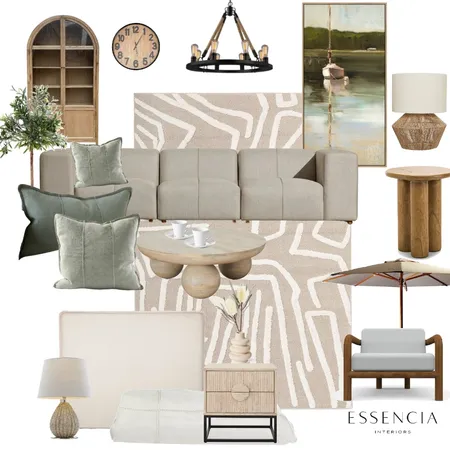 Coastal Natural Home Interior Design Mood Board by Essencia Interiors on Style Sourcebook