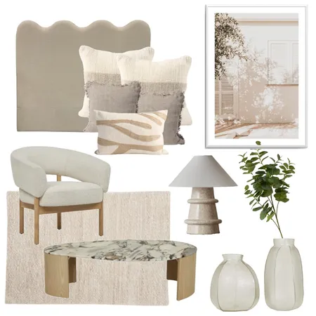 Beige Interior Design Mood Board by HELLO@CASARAE.COM.AU on Style Sourcebook