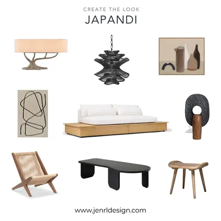 Japandi Interior Design Mood Board by JenRL Design on Style Sourcebook