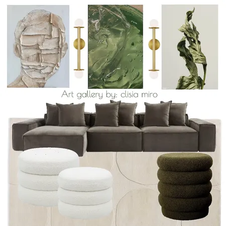 Study case Art gallery - 38 William Street Interior Design Mood Board by Cm decora on Style Sourcebook