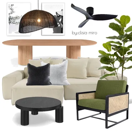 Living room Interior Design Mood Board by Cm decora on Style Sourcebook